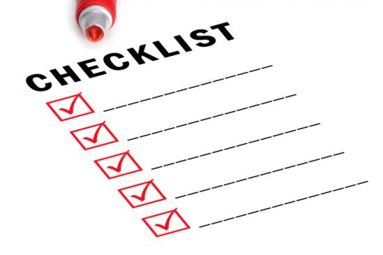 Mortgage Checklist